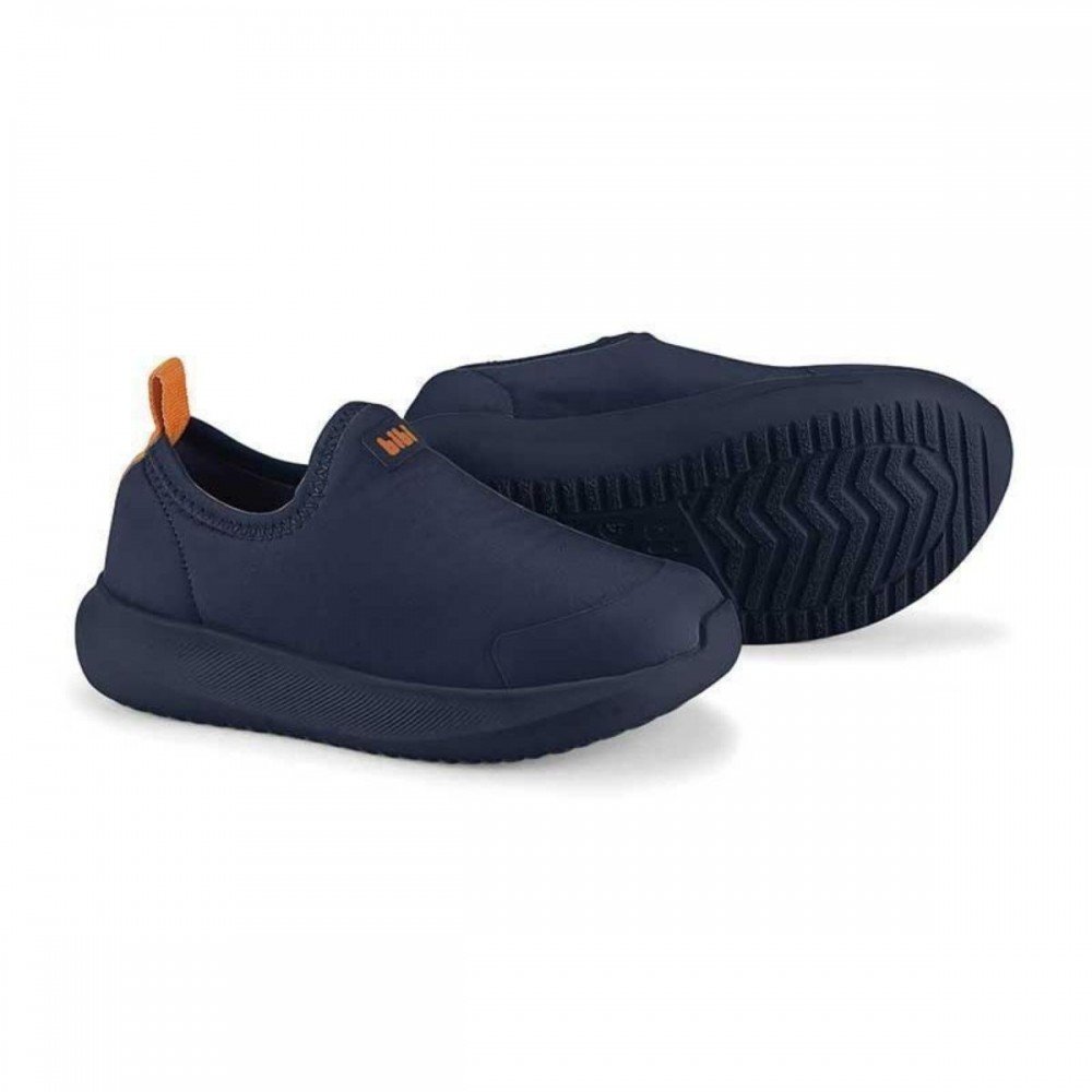 Tenis Bibi 1232281 Flash Lycra Calce Fácil Infantil Azul 4