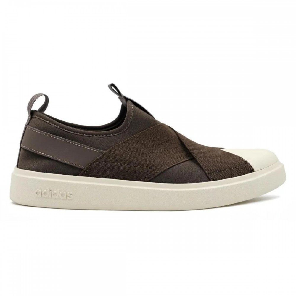 Tenis Adidas Streettalk Slip On KZ6277 Feminino Marrom