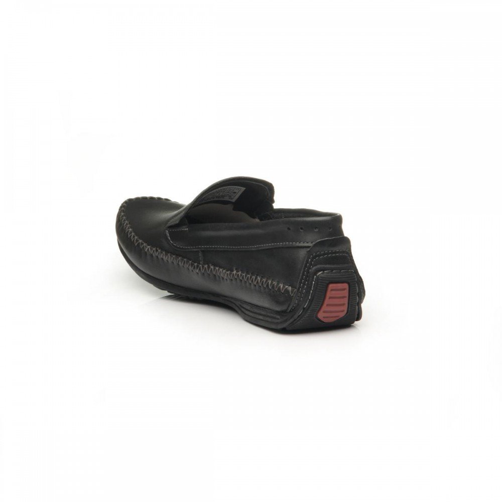 Sapato Pegada 140771-04 Drive Mocassim Masculino Preto 2