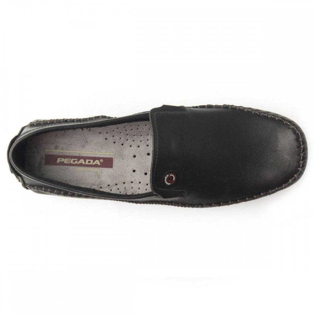 Sapato Pegada 140771-04 Drive Mocassim Masculino Preto 5