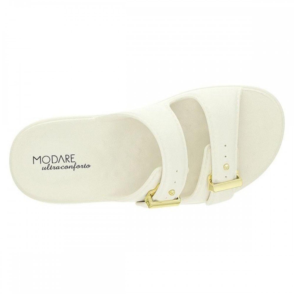 Chinelo Modare Ultraconforto 7232.100 Anatômico Feminino Branco 3