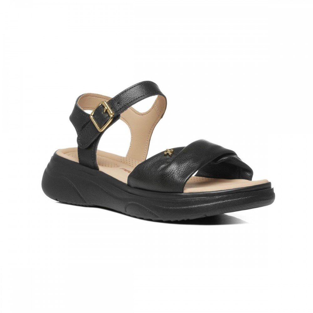 Sandalia Pegada 233005-07 Papete Ortopédica Feminino Preto 3