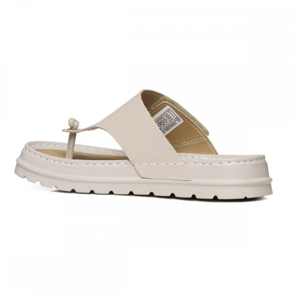 Chinelo Pegada 234702-02 Dedo Anatômico Feminino Bege 2