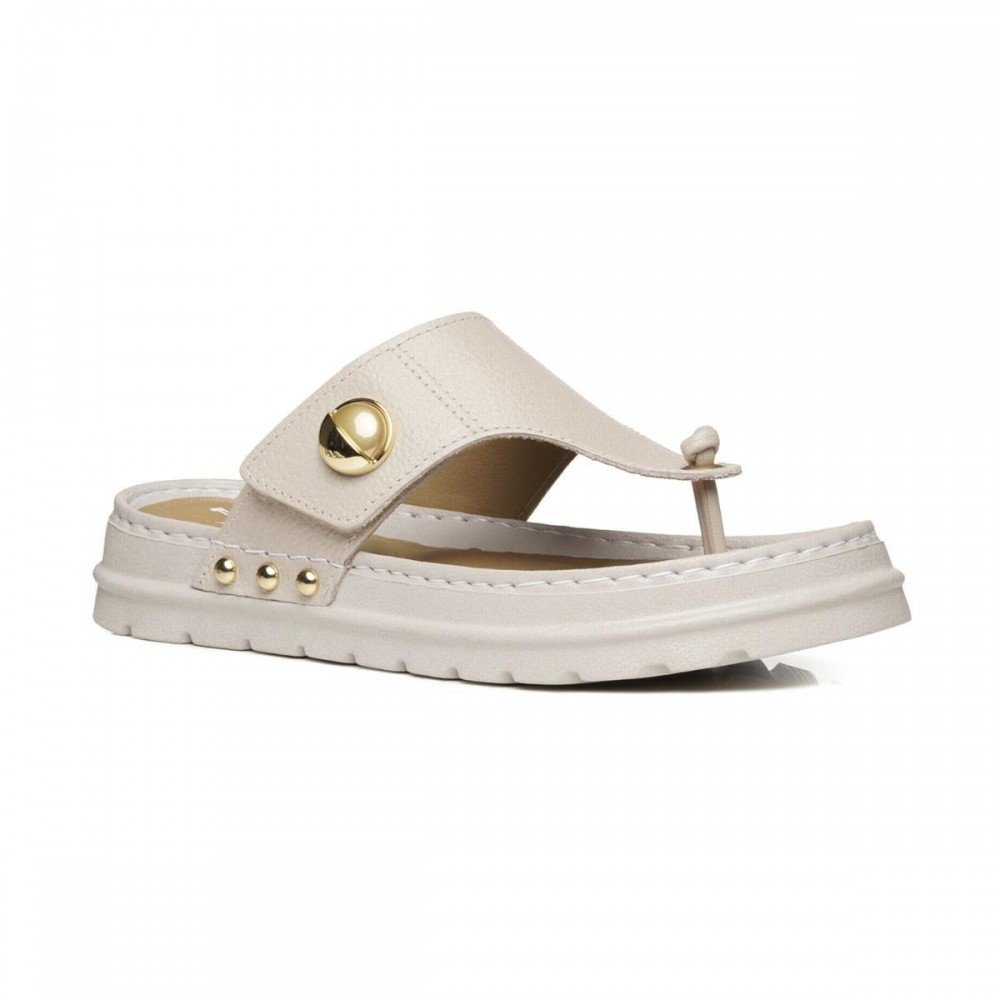 Chinelo Pegada 234702-02 Dedo Anatômico Feminino Bege 3