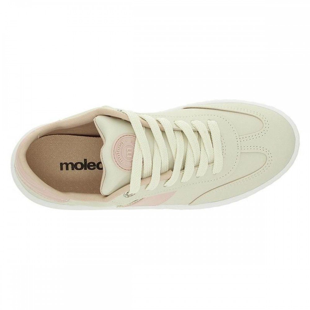 Tenis Moleca 5791.126 Flatform Feminino Branco 5