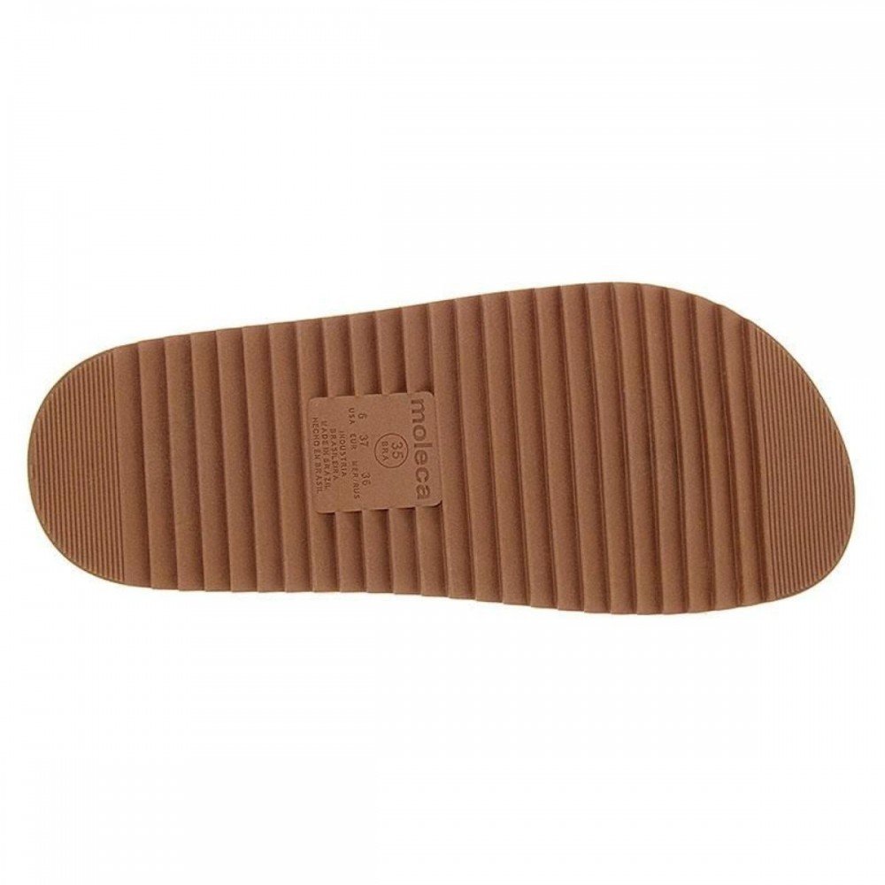 Chinelo Moleca 5500.111 Papete Anatômica Feminino Bege 6
