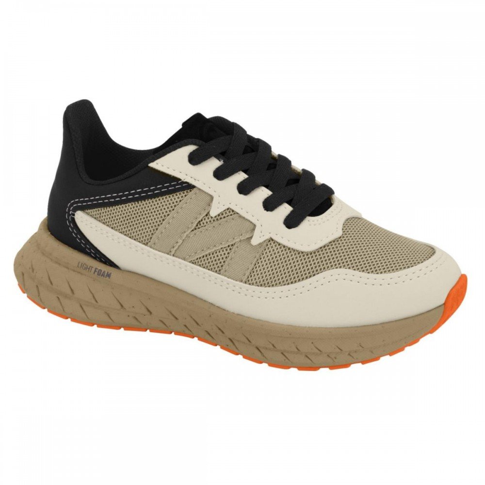 Tenis Molekinho 2866.314 Menino Infantil Bege 1