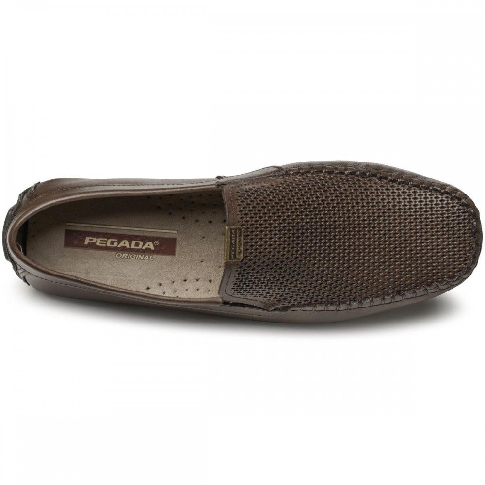 Sapato Pegada 540780-02 Mocassim Masculino Marrom 4