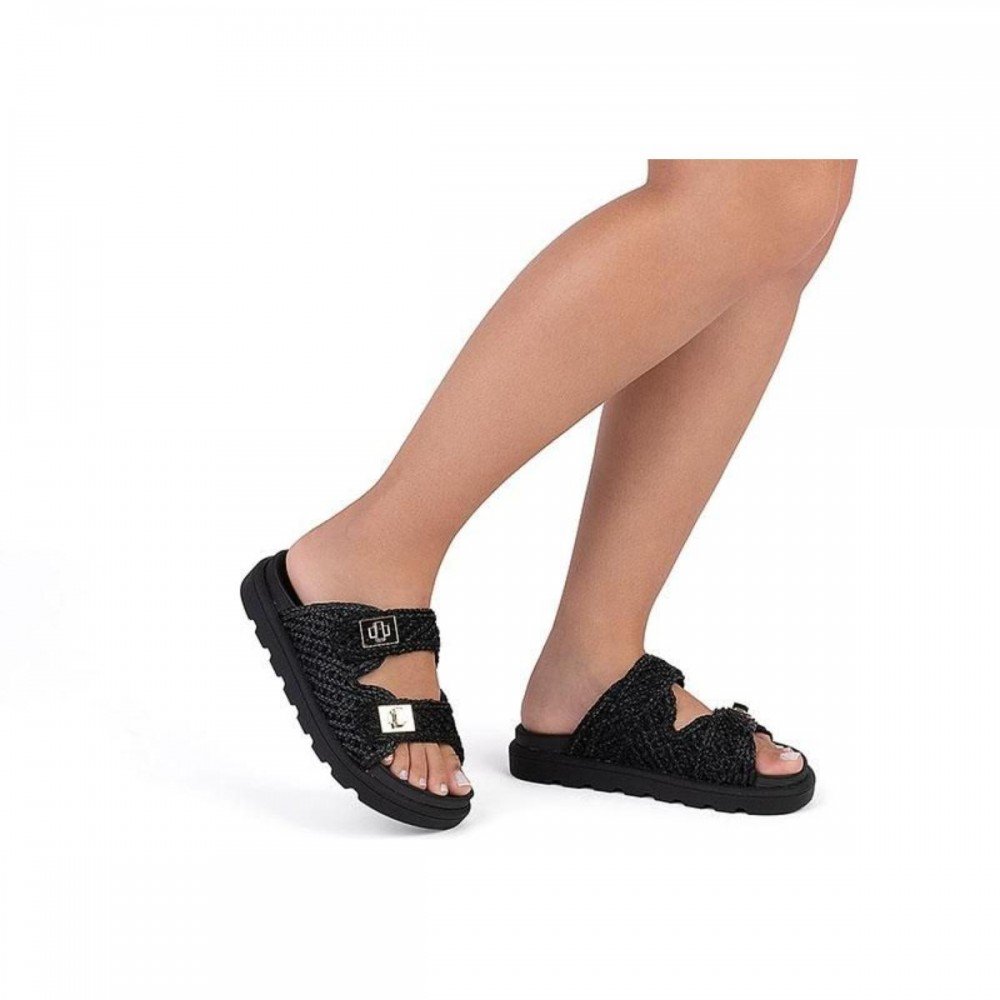 Chinelo Vizzano 6510.119 Papete Feminino Preto 2
