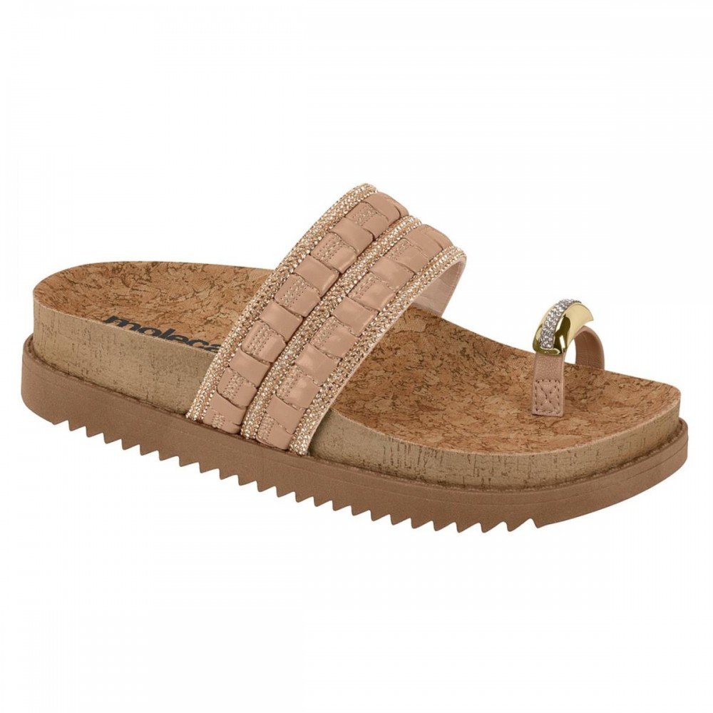 Chinelo Moleca 5500.324 Papete Anatômica Feminino