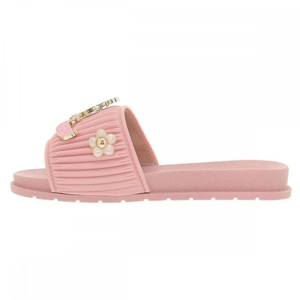Chinelo Molekinha 2341.134 Slide Menina Infantil Rosa 2
