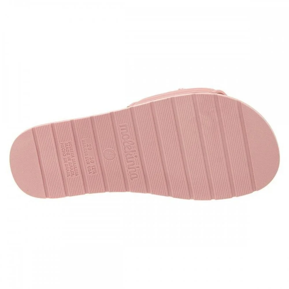 Chinelo Molekinha 2341.134 Slide Menina Infantil Rosa 5