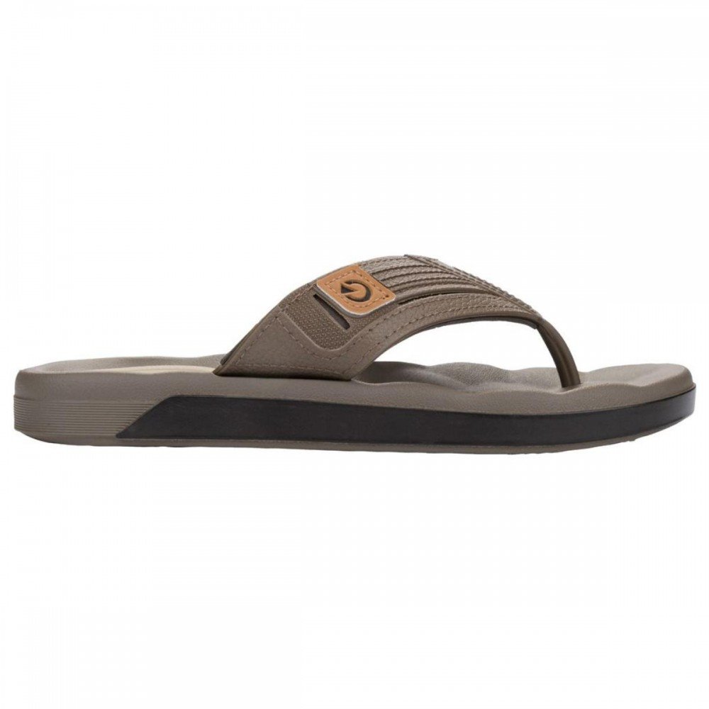 Chinelo Cartago 12667 Egeu V Dedo Masculino Marrom 2
