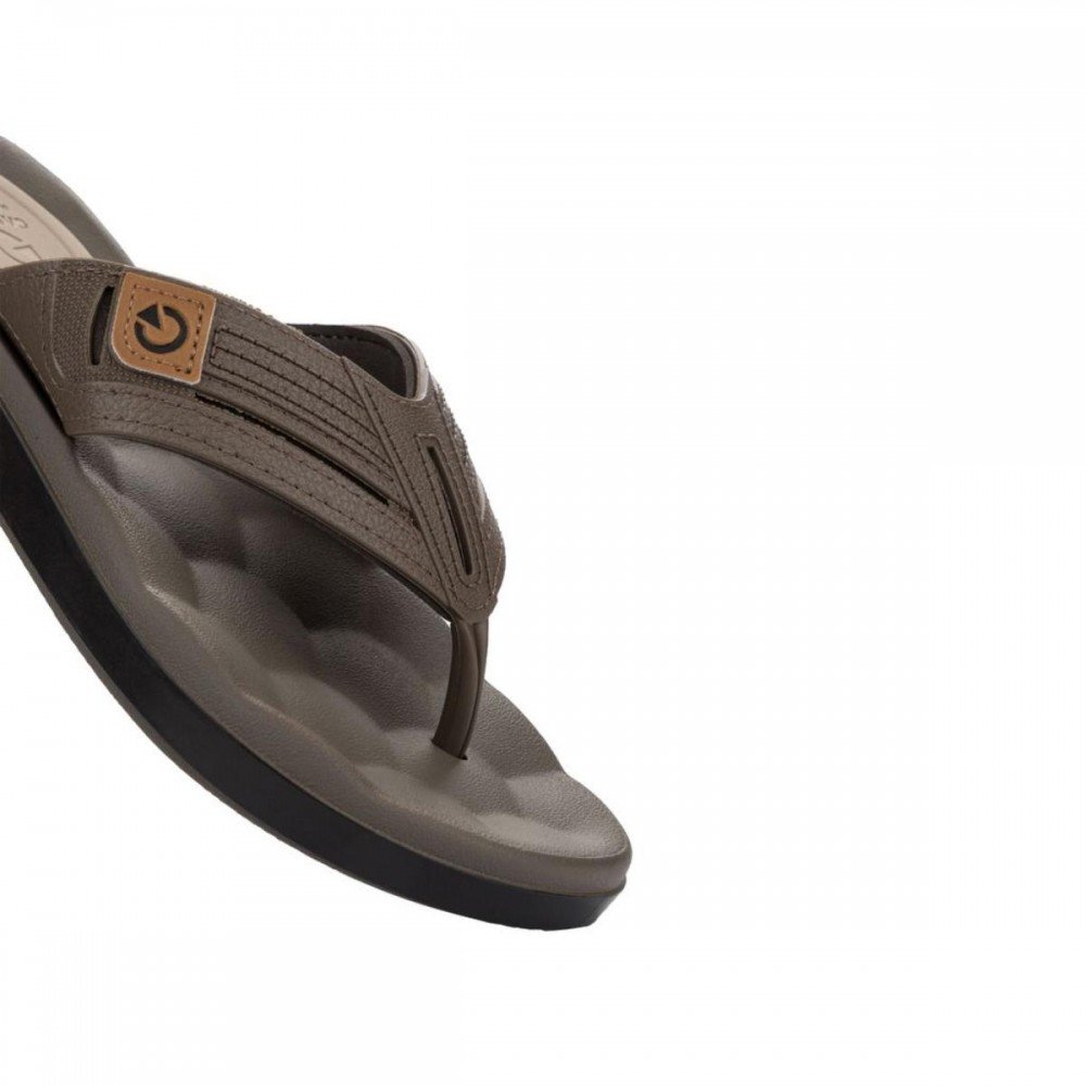 Chinelo Cartago 12667 Egeu V Dedo Masculino Marrom 4