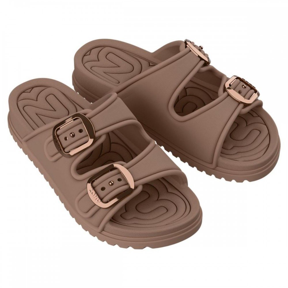 Chinelo Zaxy 19416 Partner Air Marrom 2