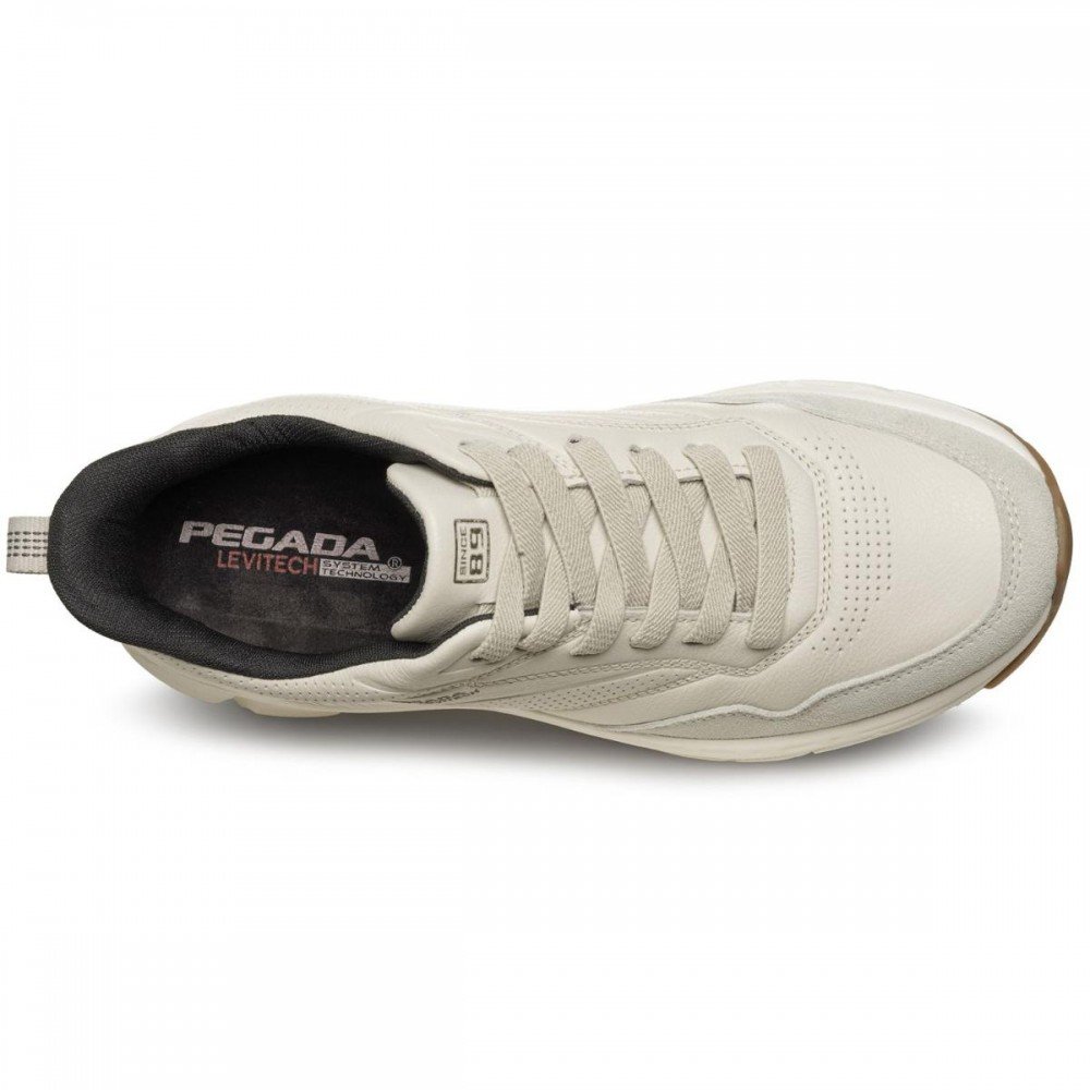 Sapatenis 114151-02 Levitech Masculino Branco 4