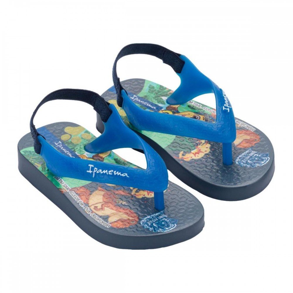 Chinelo Ipanema 27582 Patrulha Canina Infantil Azul 2