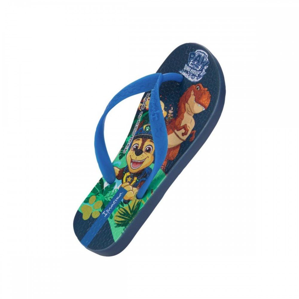Chinelo Ipanema 27632 Patrulha Canina Infantil Azul 4