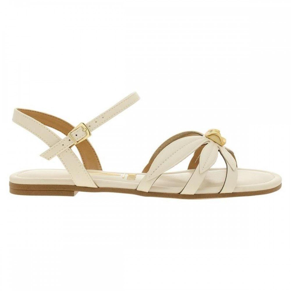 Sandalia Vizzano 6235.1733 Rasteira Feminino Branco 3