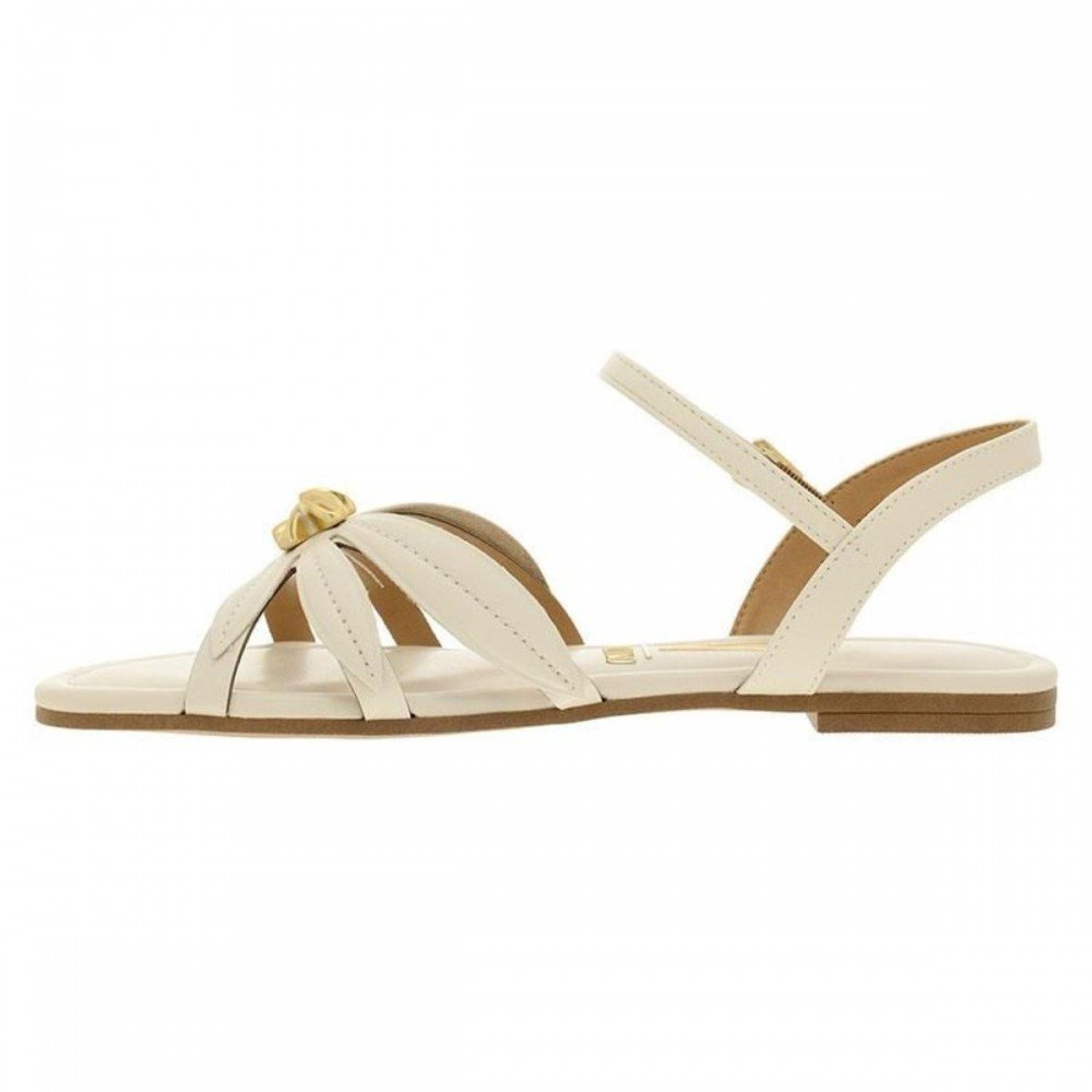 Sandalia Vizzano 6235.1733 Rasteira Feminino Branco 4
