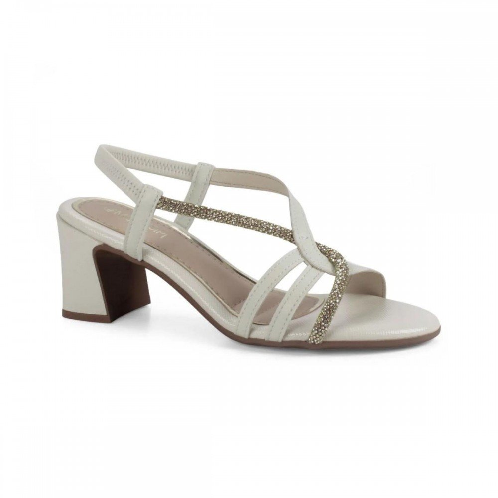 Sandalia Mississipi J2541 Salto Grosso Feminino