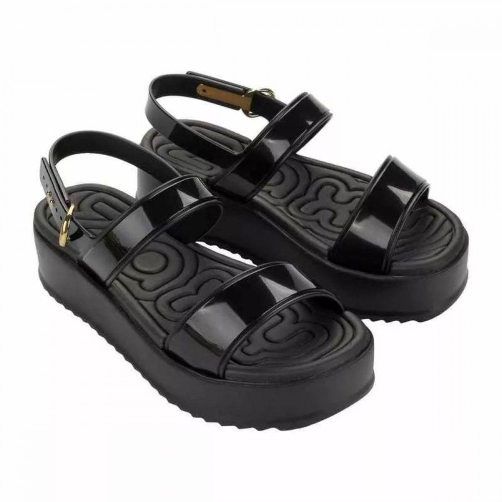 Sandalia Zaxy 19408 Tag Feminino Preto 2