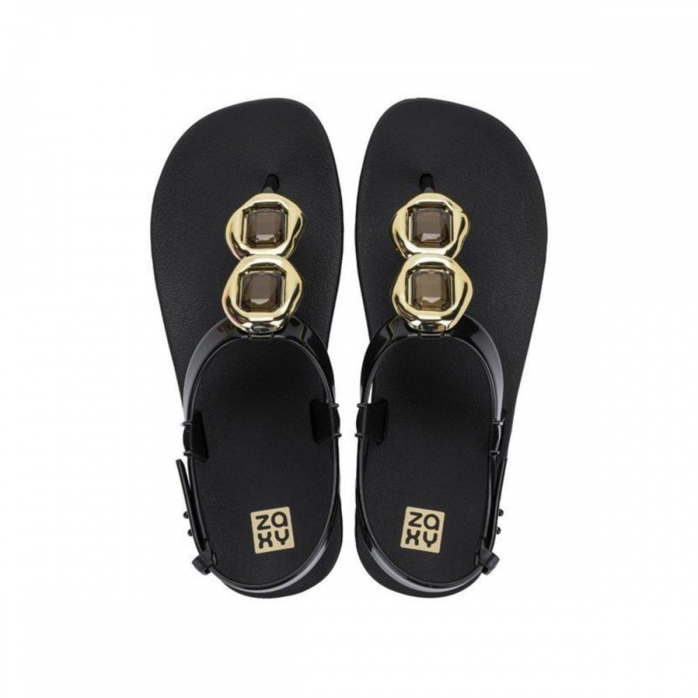 Sandalia Zaxy 19420 Lady Feminino Preto 3