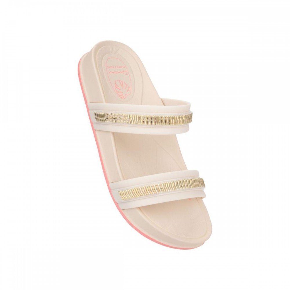 Chinelo Ipanema 27575 Shine Slide Infantil Branco 4