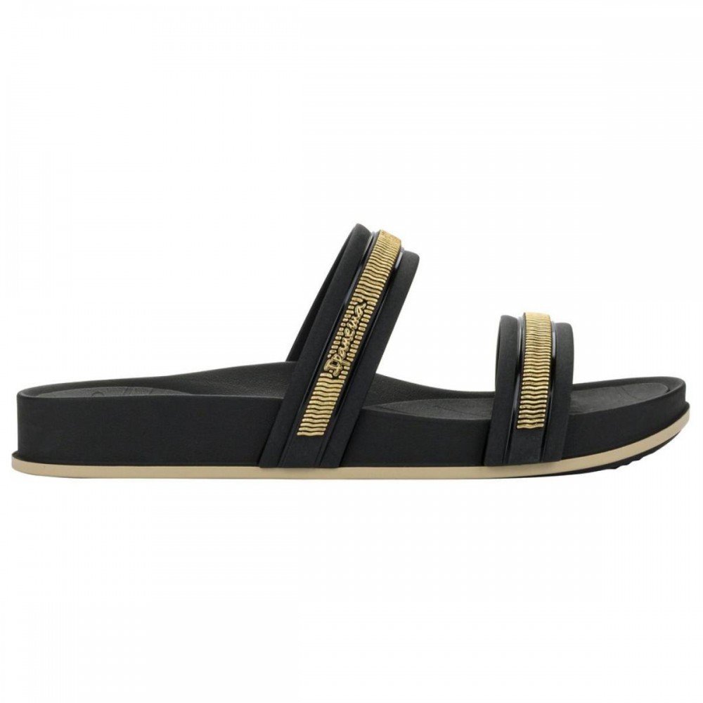 Chinelo Ipanema 27595 Shine Slide Feminino Preto 3