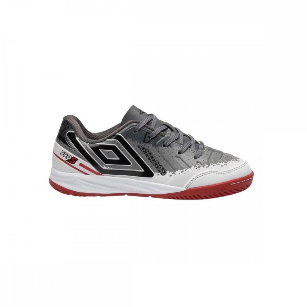 Chuteira Umbro Pro 5 Jr Shark 284 Futsal Indoor Infantil