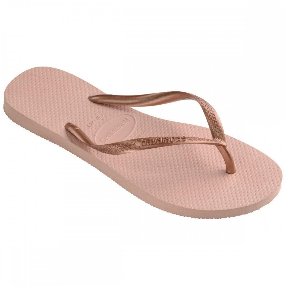 Chinelo Havaianas Kids Slim 4150701007 Menina Infantil Rosa 2