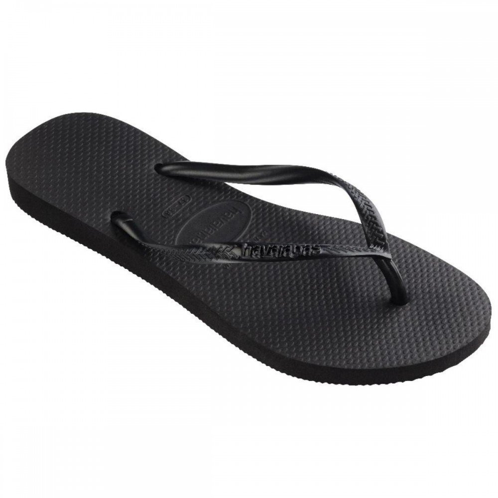 Chinelo Havaianas Kids Slim 41507010090 Menina Infantil Preto 2