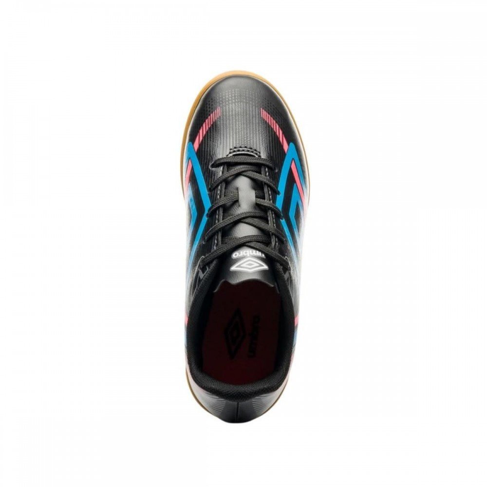 Chuteira Umbro Aero Jr 130 Futsal Indoor Infantil Preto 4
