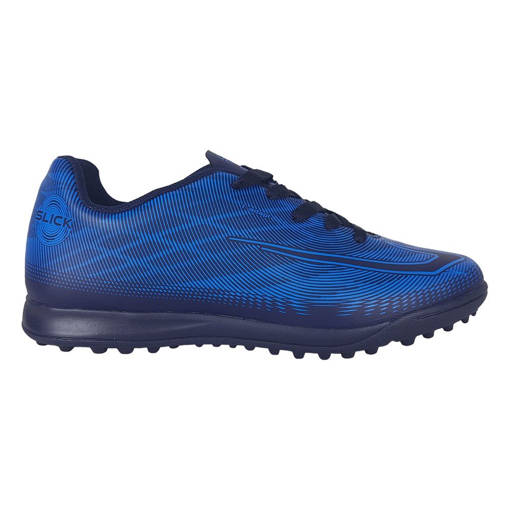 Chuteira Society Topper Slick IV Infantil Azul 1