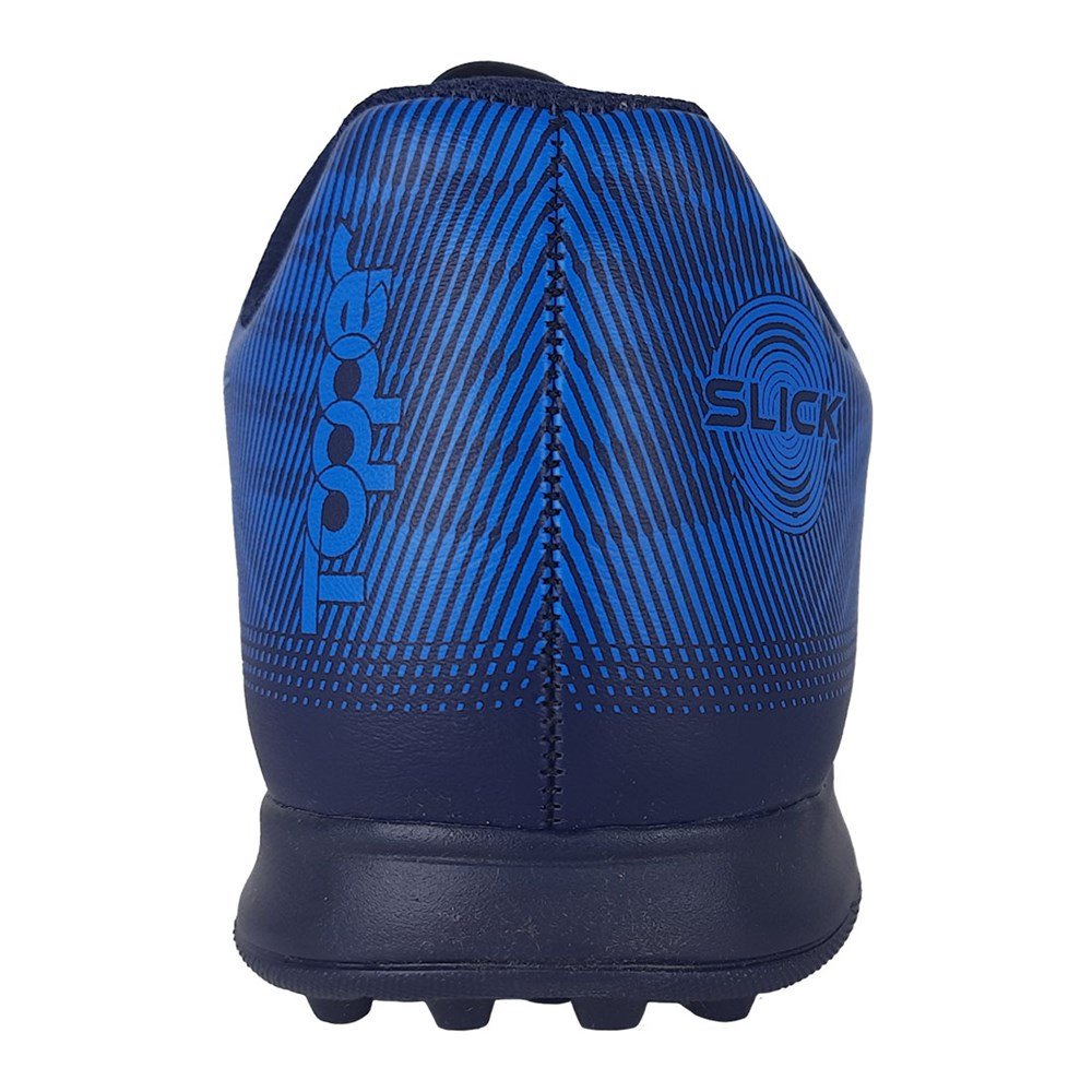 Chuteira Society Topper Slick IV Infantil Azul 6