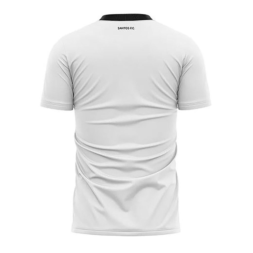 Camisa Santos Immersive Braziline Unissex Branco 2