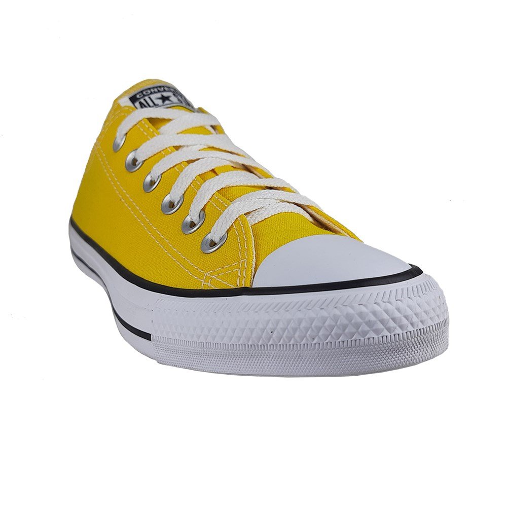 Tênis Converse Chuck Taylor Lona Amarelo Adulto Amarelo 4