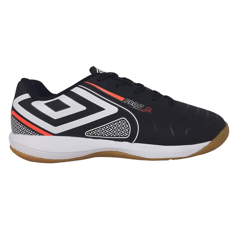 Chuteira Futsal Umbro Pro 5 JR Infantil Preto 1