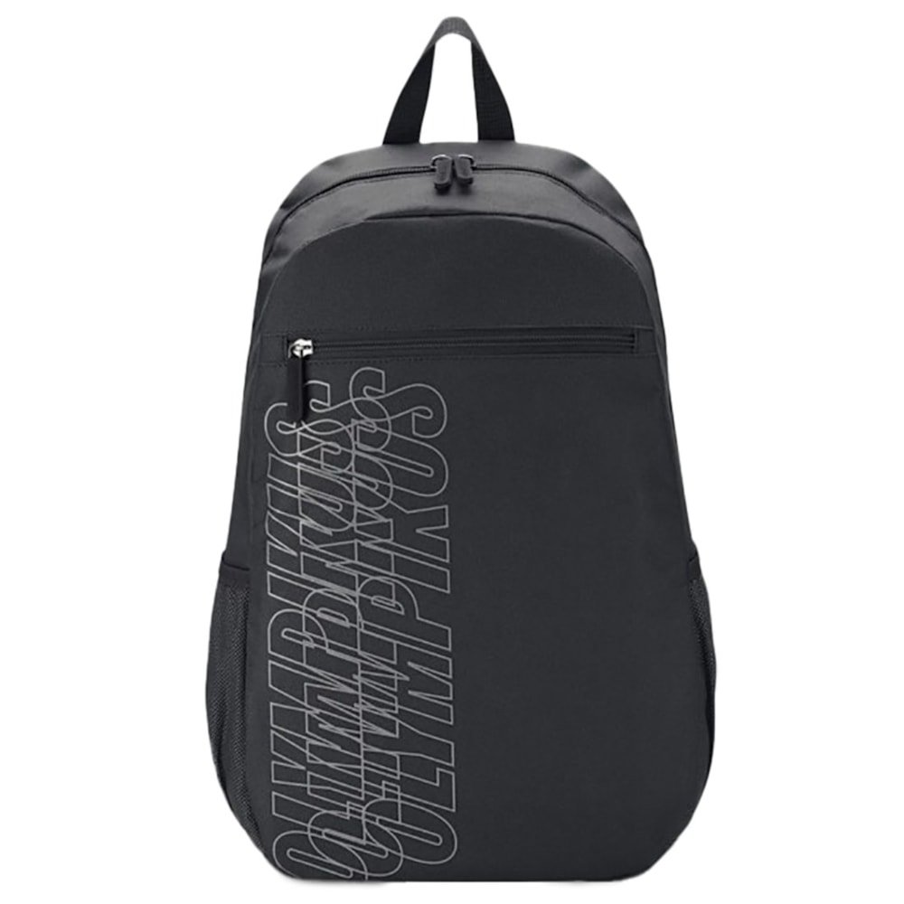 Mochila Olympikus Basic New Reforçada Preta Cinza 1