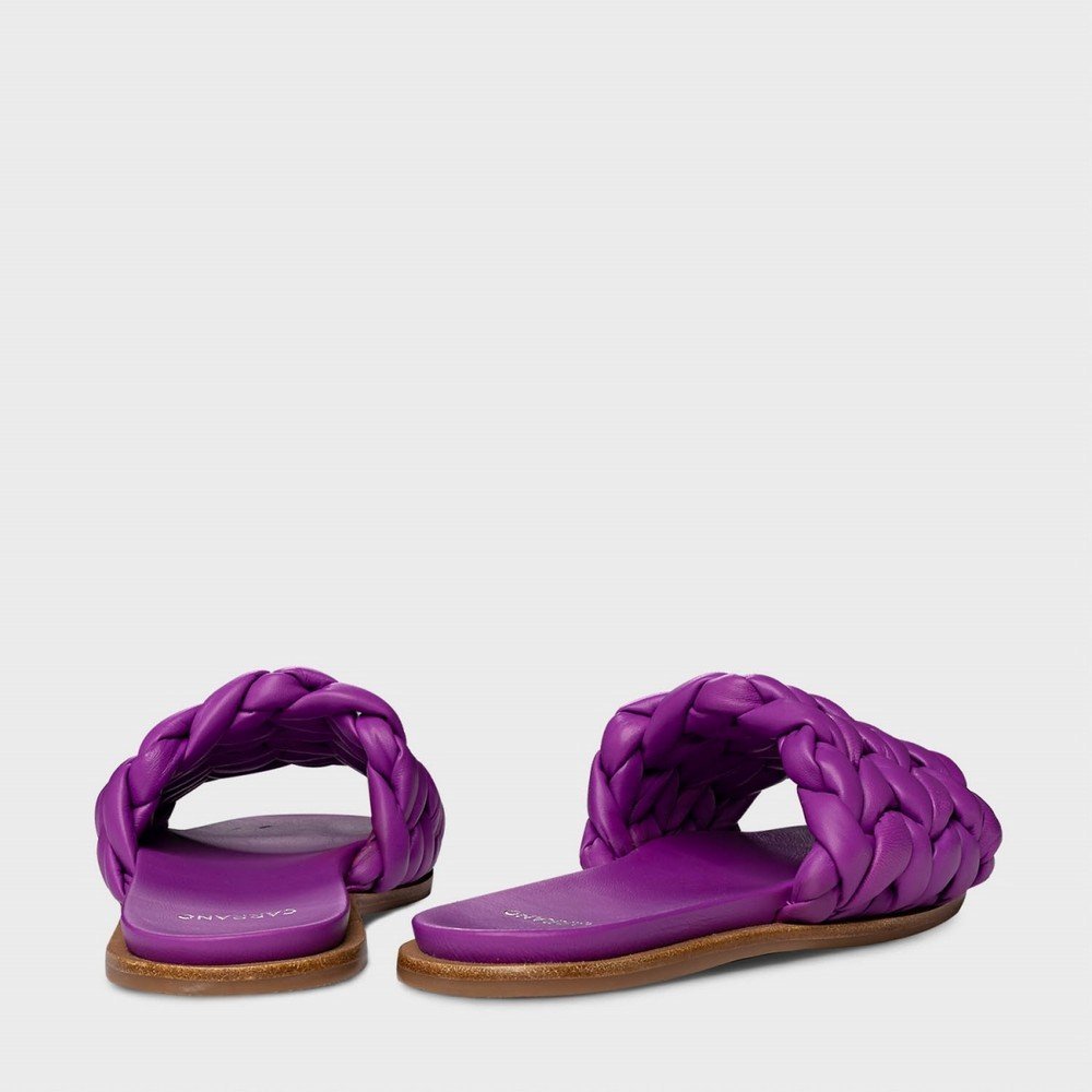 Chinelo Flat Carrano 556007 Roxo 3