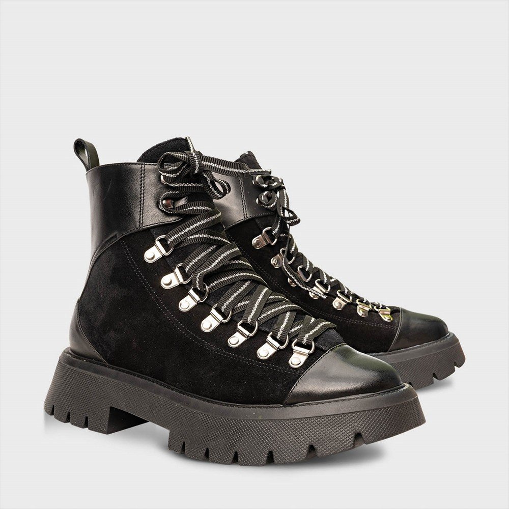 Bota Coturno Tratorada Carrano 620004 Preto 2