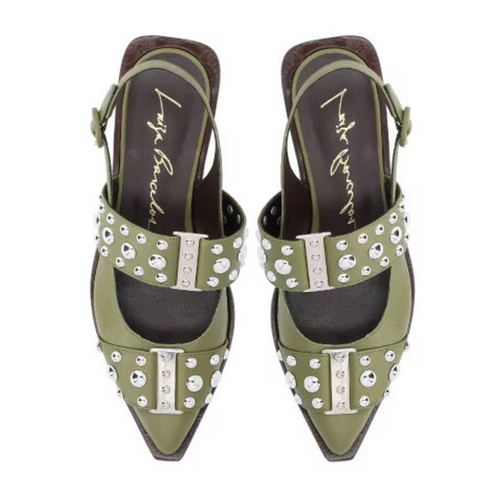 Sapatilha Slingback Luiza Barcelos13450006 Verde 3