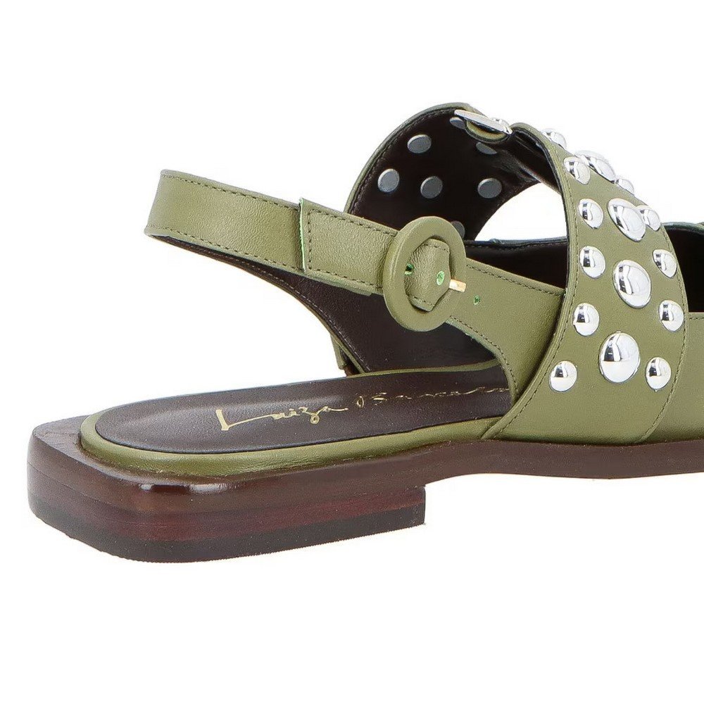 Sapatilha Slingback Luiza Barcelos13450006 Verde 6