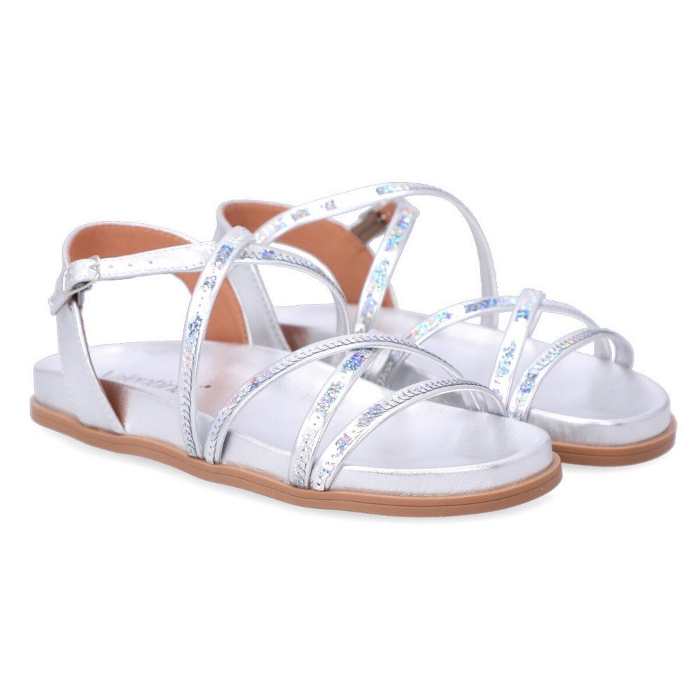 Rasteira Papete Valentina 490091 Prata 2