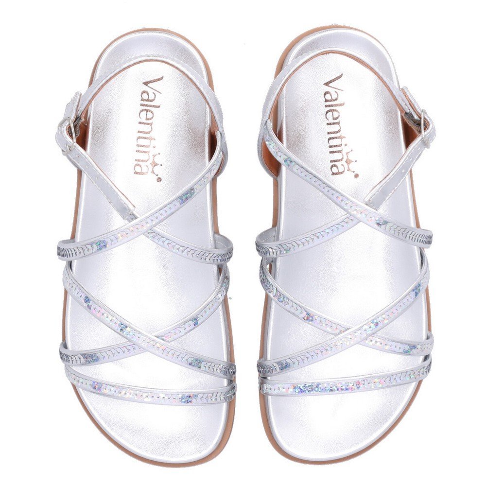 Rasteira Papete Valentina 490091 Prata 3