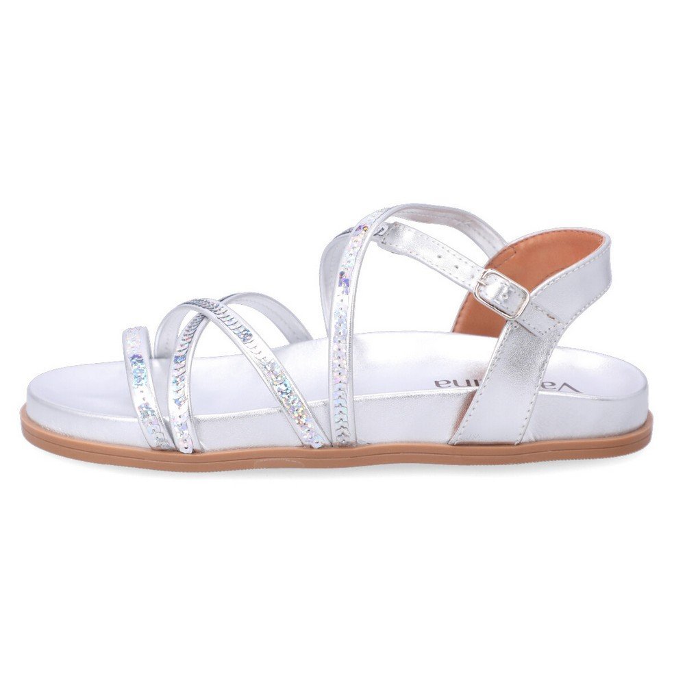 Rasteira Papete Valentina 490091 Prata 4