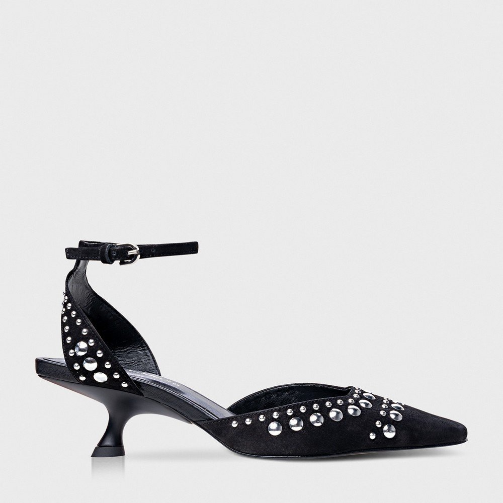 Scarpin Slingback Carrano 734023 Preto 1