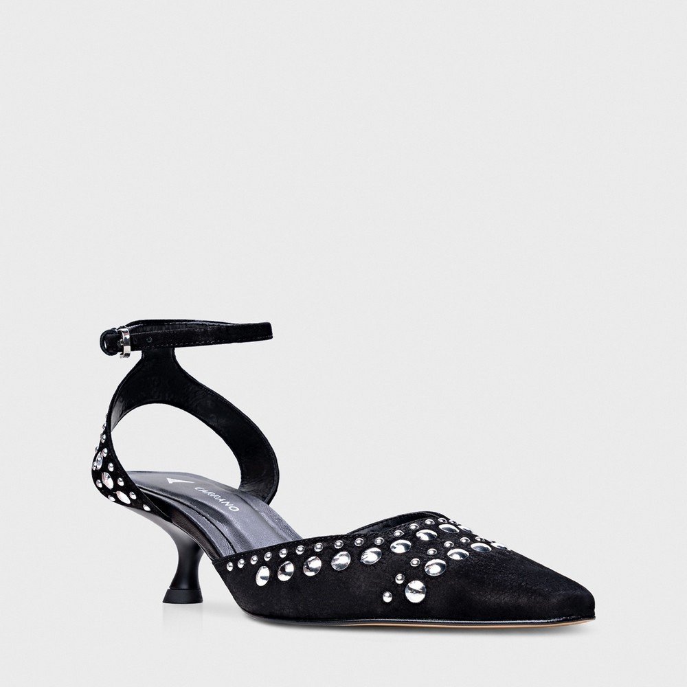 Scarpin Slingback Carrano 734023 Preto 2