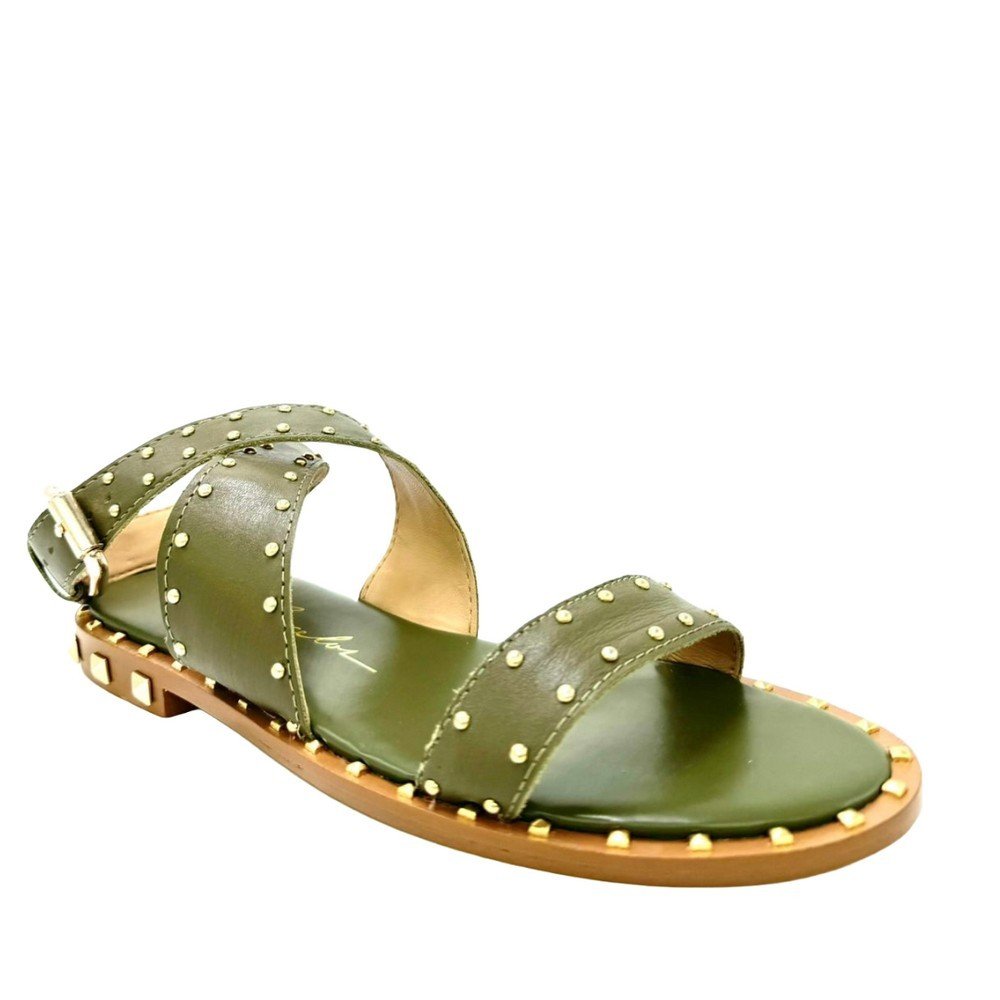 Rasteira Luiza Barcelos 60450023 Verde 2