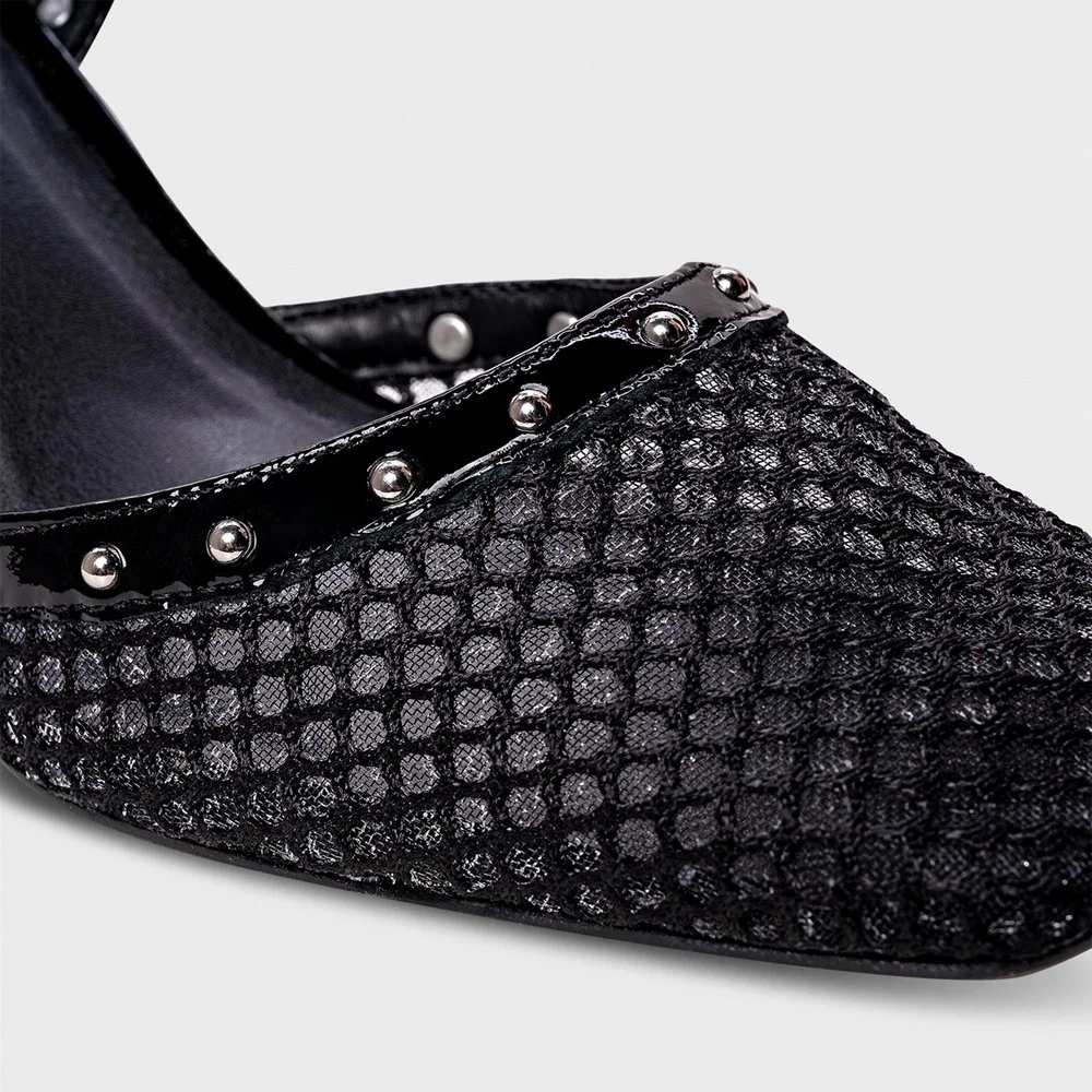 Scarpin Slingback Carrano 417019 Preto 4